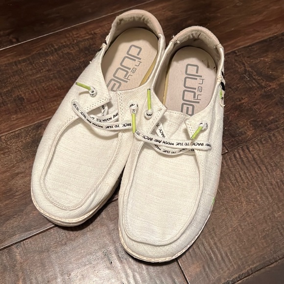 Hey Dude Shoes - Hey Dude Wendy Zebra Stripe Star Loafer, size 7